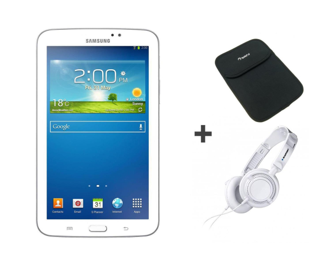 Samsung Galaxy Tab 3 T110 Lite A9/1024/8GB + zestaw - 215909 - zdjęcie